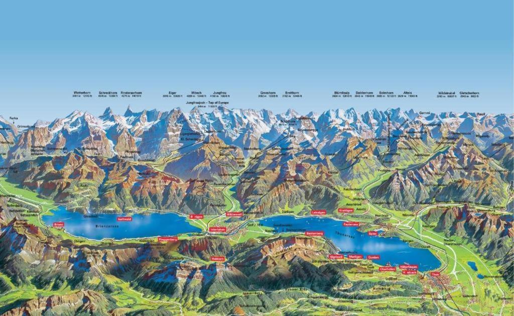 אינטרלאקן Swiss Mountains Apartments מראה חיצוני תמונה